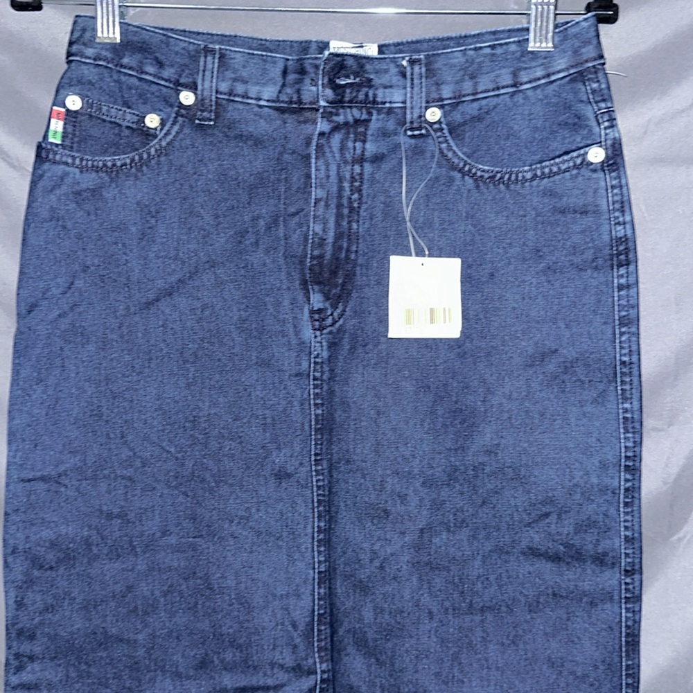 Denim Moschino pencil skirt - Picture 3 of 8